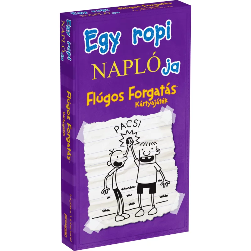 Egy ropi naplója – Flúgos Forgatás kártyajáték
