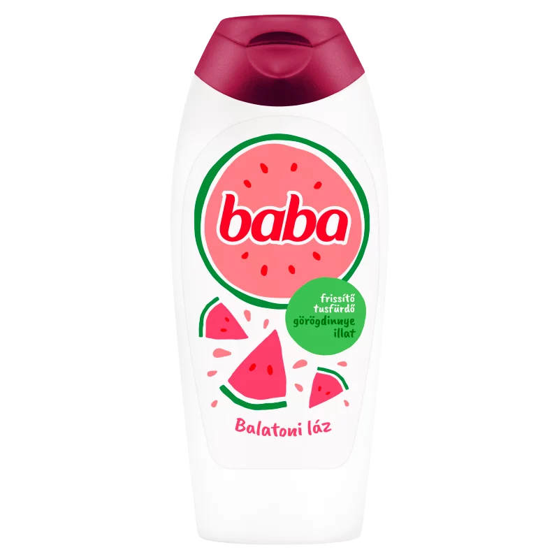 Baba frissítő tusfürdő görögdinnye illattal 400 ml