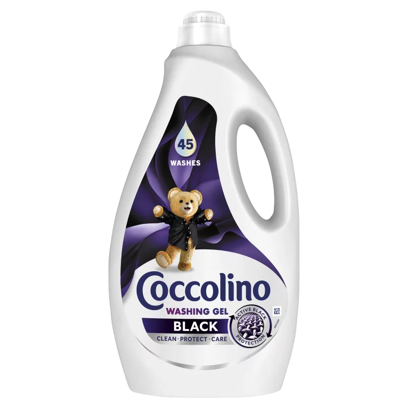Coccolino Black mosógél fekete és sötét ruhákhoz 45 mosás 1,8 l