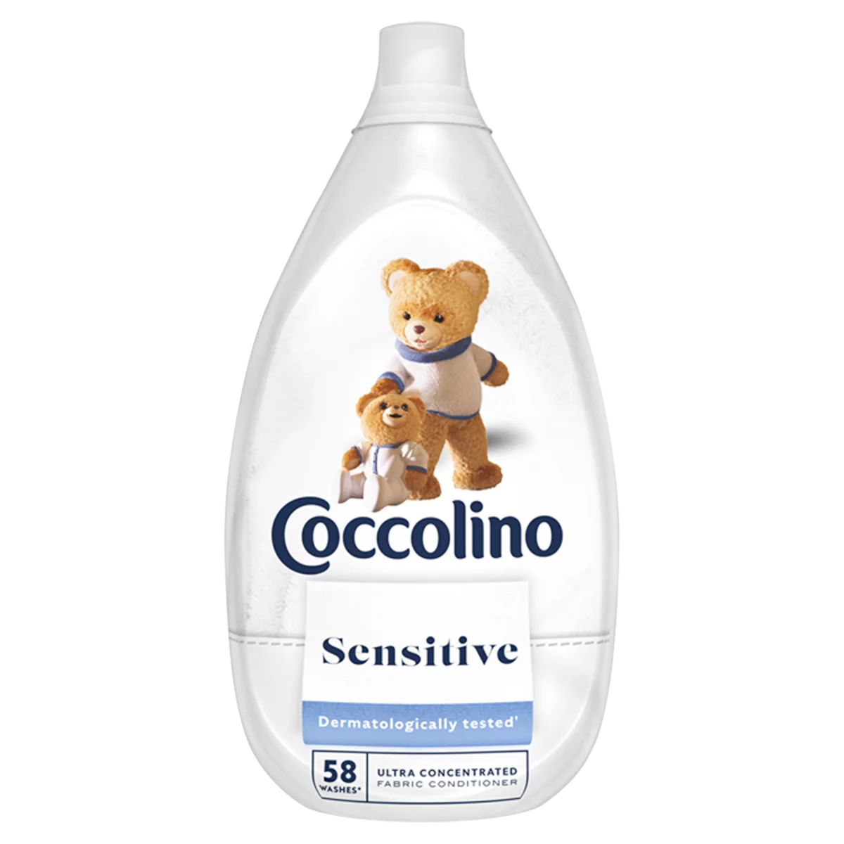 Coccolino Sensitive Pure ultrakoncentrált öblítő 58 mosás 870 ml 