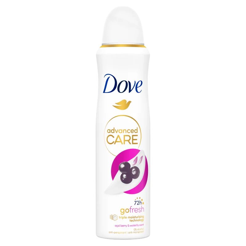 Dove Advanced Care Go Fresh Acai Berry & Waterlily izzadásgátló 150 ml 