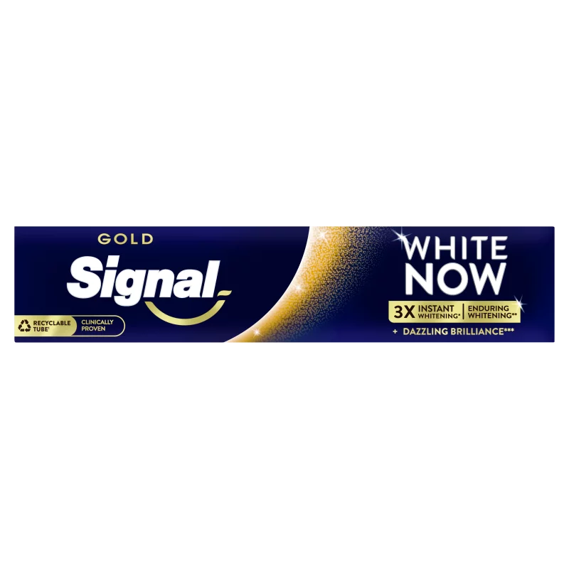 Signal White Now Gold fogkrém 75 ml