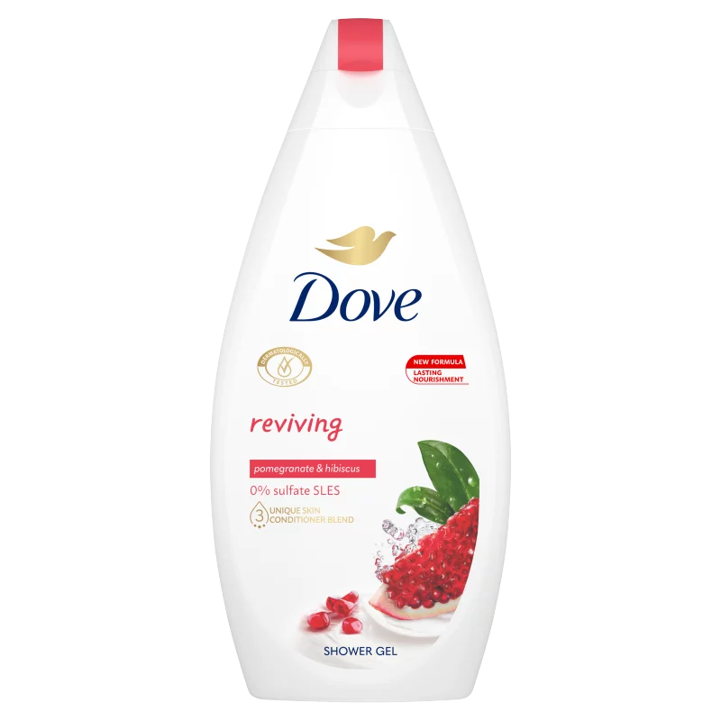 Dove Reviving Pomegranate & Hibiscus krémtusfürdő 450 ml