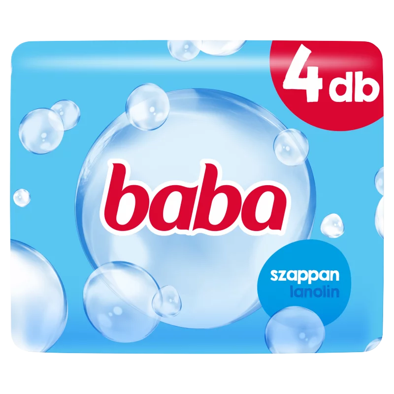 Baba lanolin szappan 4 x 90 g 