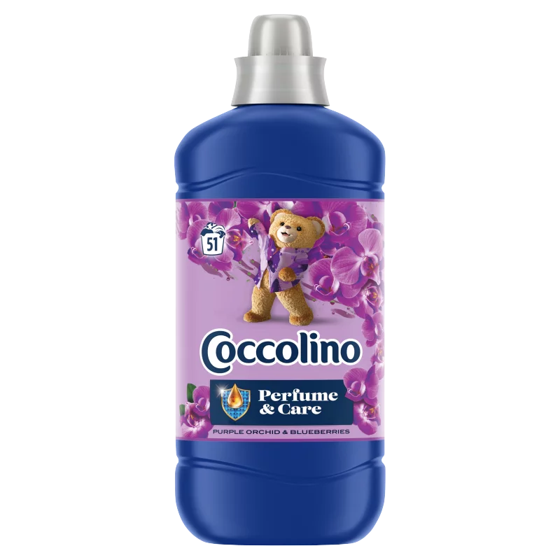 Coccolino Perfume & Care Purple Orchid & Blueberries öblítőkoncentrátum 51 mosás 1275 ml