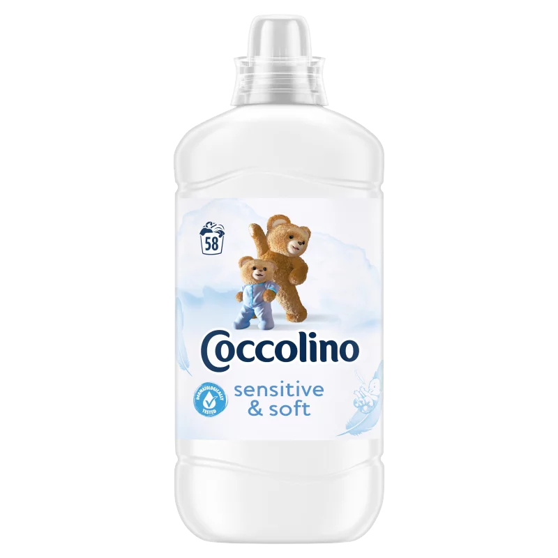 Coccolino Sensitive & Soft öblítőkoncentrátum 58 mosás 1450 ml