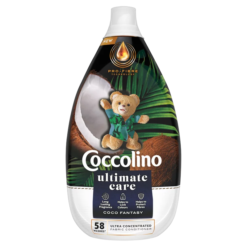 Coccolino Ultimate Care Coco Fantasy ultrakoncentrált öblítő 58 mosás 870 ml 