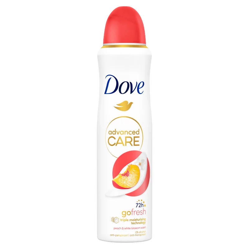 Dove Advanced Care Go Fresh Peach & White Blossom izzadásgátló 150 ml