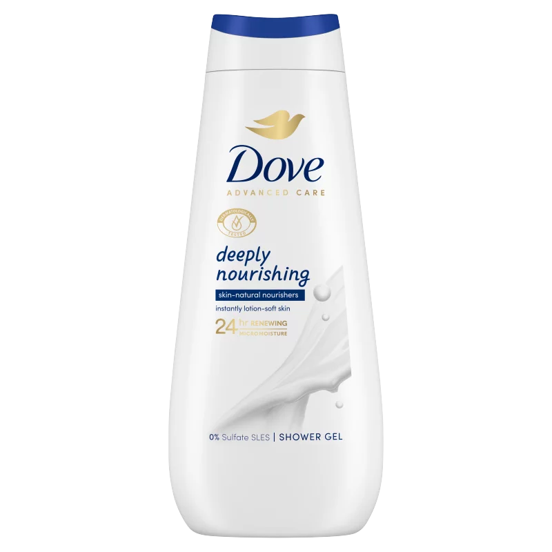 Dove Advanced Care Deeply Nourishing krémtusfürdő 400 ml