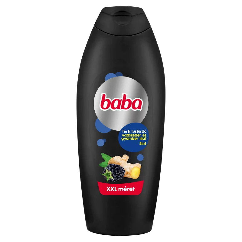 Baba 2in1 férfi tusfürdő vadszeder és gyömbér illat 750 ml