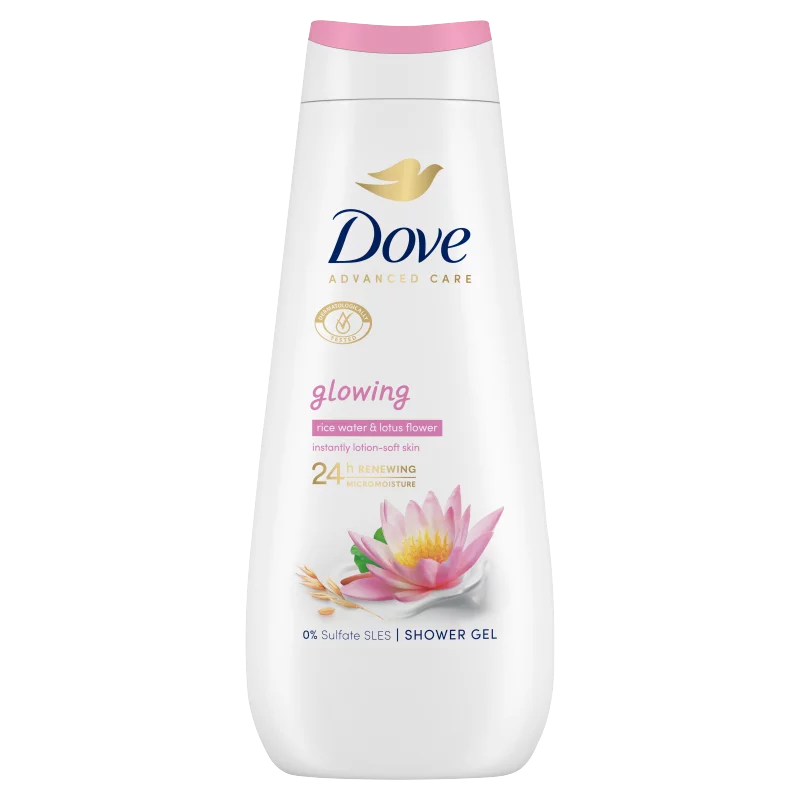 Dove Advanced Care Glowing krémtusfürdő 400 ml