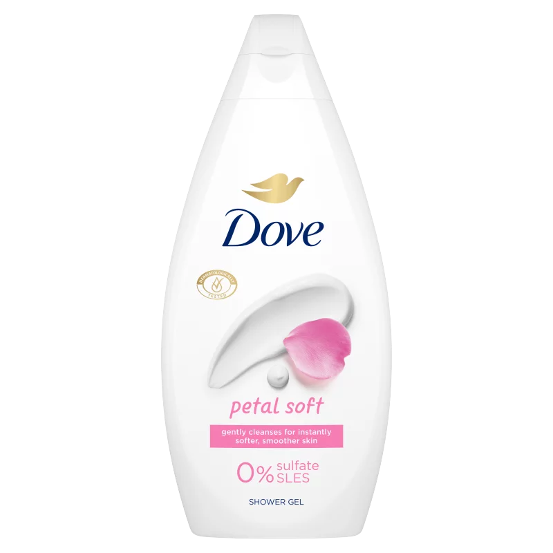 Dove Petal Soft krémtusfürdő 450 ml