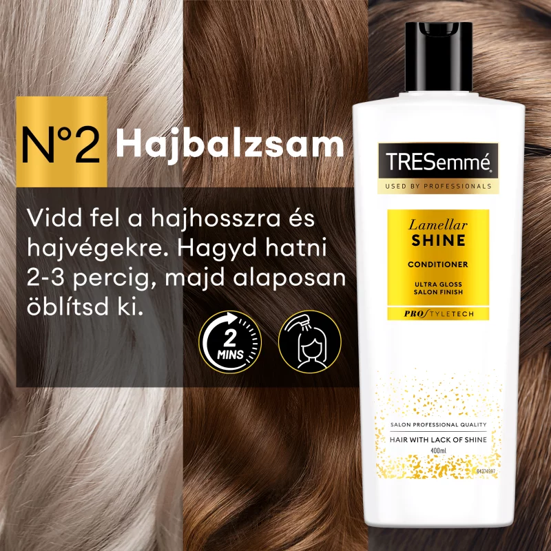 TRESemmé Lamellar Shine hajbalzsam 400 ml