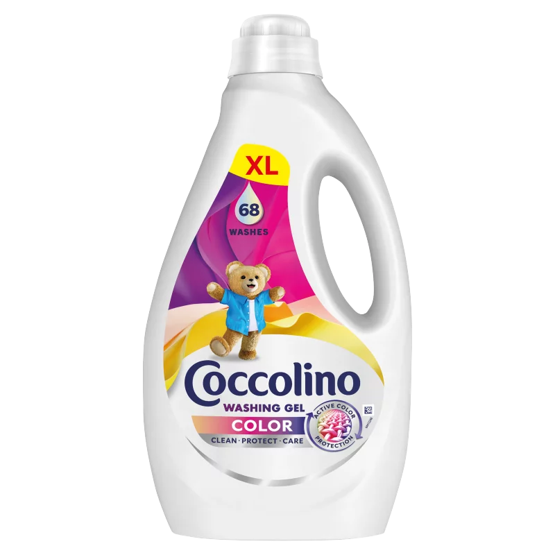 Coccolino Color mosógél színes ruhákhoz 68 mosás 2,72 l