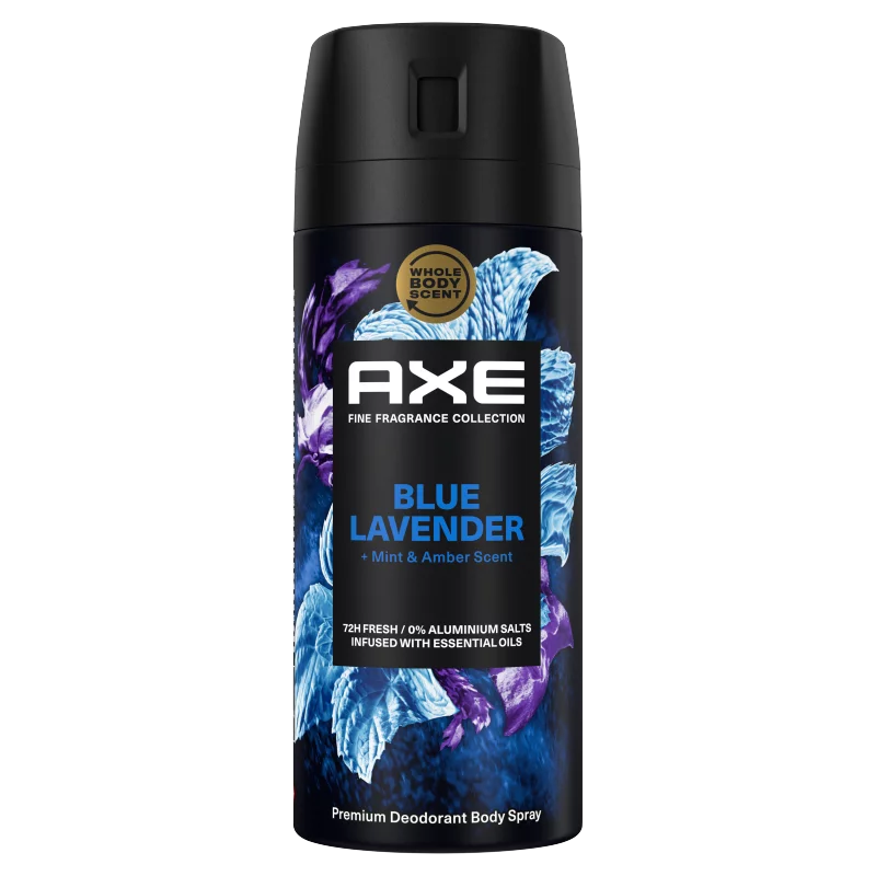 AXE Fine Fragrance Collection Blue Lavender + Mint & Amber Scent dezodor 150 ml