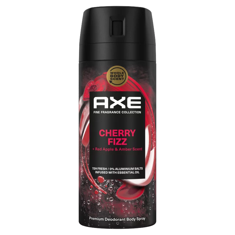AXE Fine Fragrance Collection Cherry Fizz + Red Apple & Amber Scent dezodor 150 ml