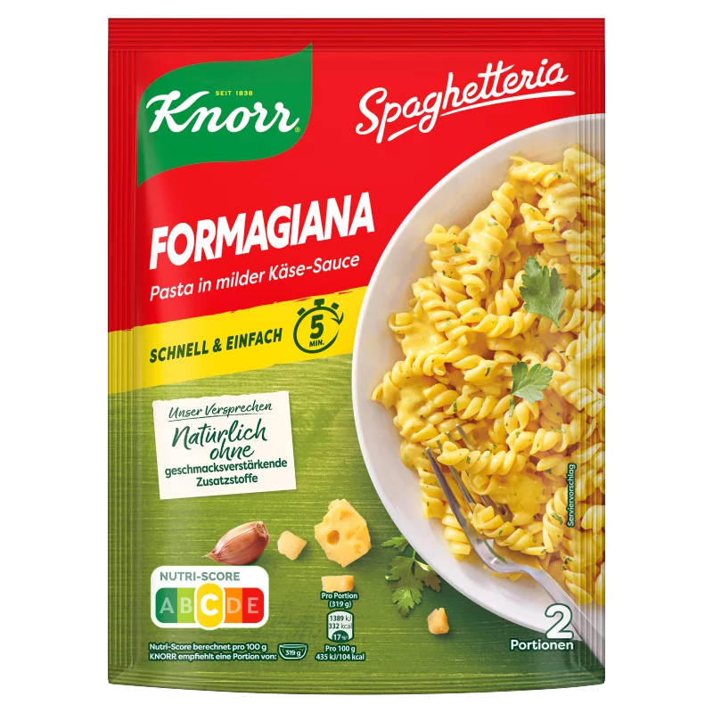 Knorr Spaghetteria tészta krémes sajtszószban 163 g