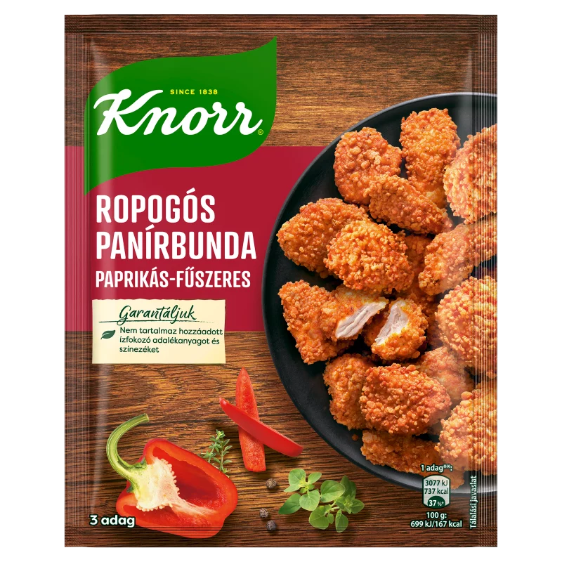 Knorr ropogós paprikás-fűszeres panírbunda 70 g