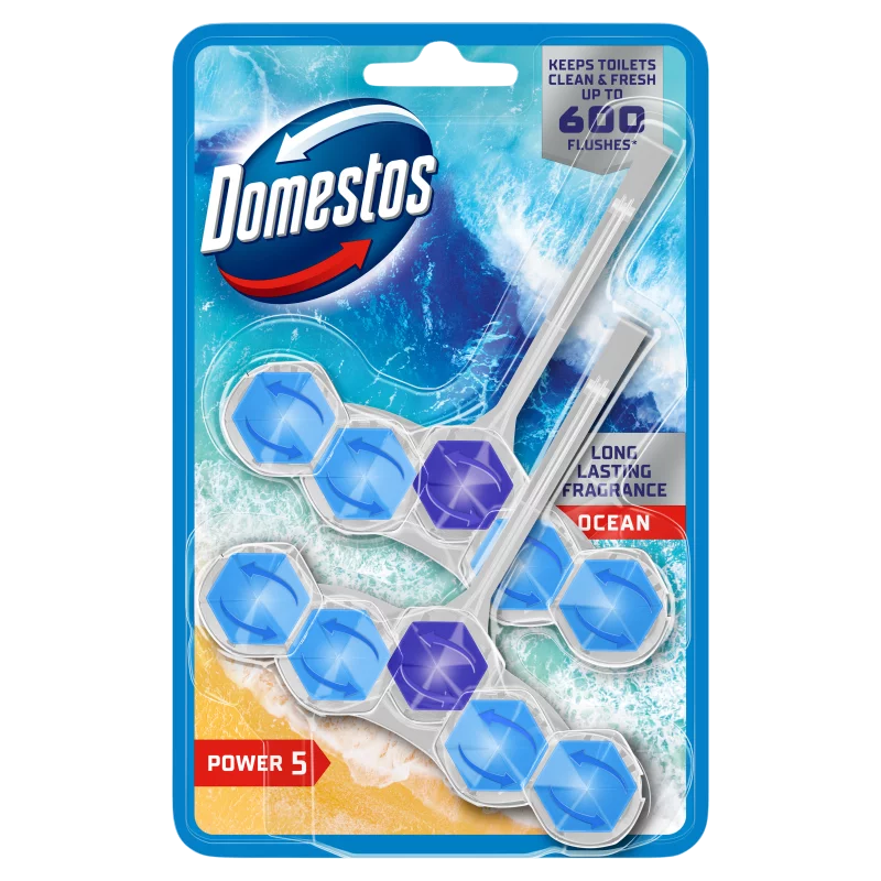 Domestos Power 5 Ocean WC frissítő blokk 2 x 50 g 