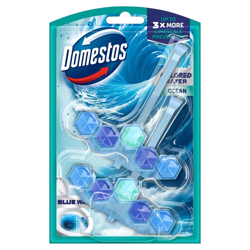 Domestos Blue Water Ocean WC frissítő blokk 2 x 48 g