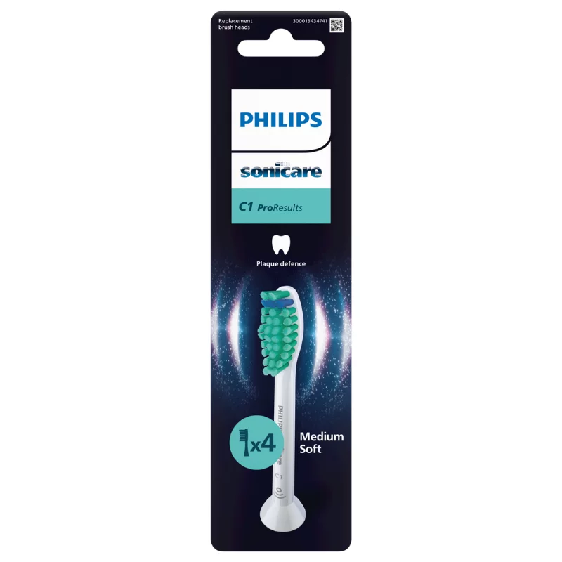 Philips Sonicare elek. fogkefe fej 4db ProResults HX6014/87 standard fehér