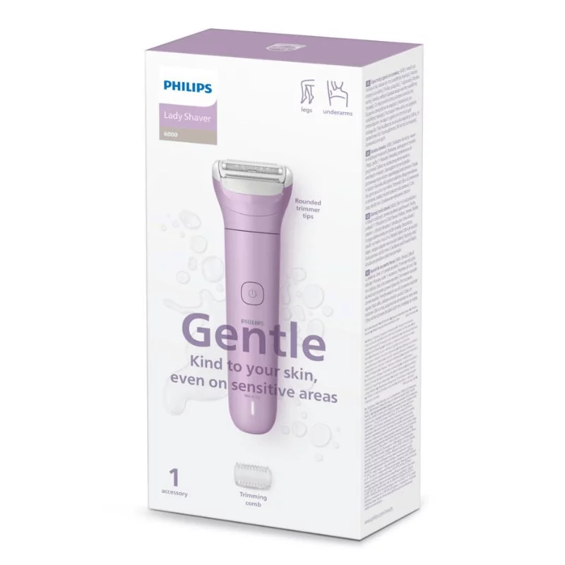 Philips SatinShave Advanced elektromos borotva BRL114/00 női lila