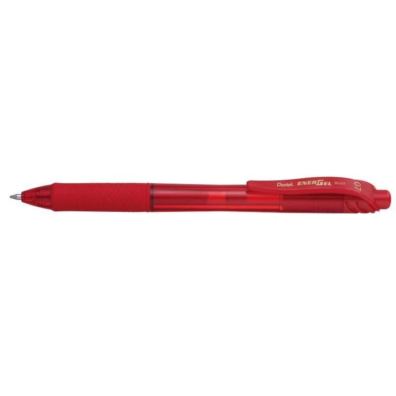 Pentel zselés rollertoll - piros 