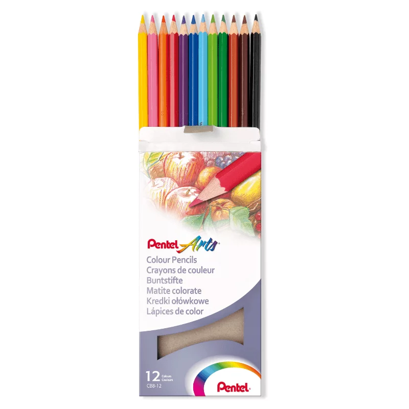 Pentel színes ceruza 12 szín