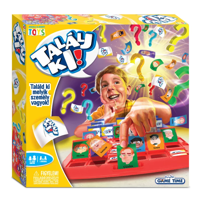 Találj ki! Ki van a kártyámon? társasjáték
