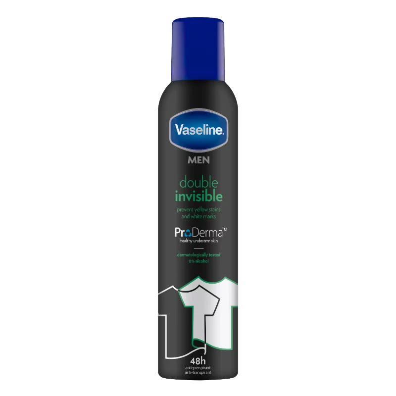 Vaseline deo spray 250ml Men Invisible