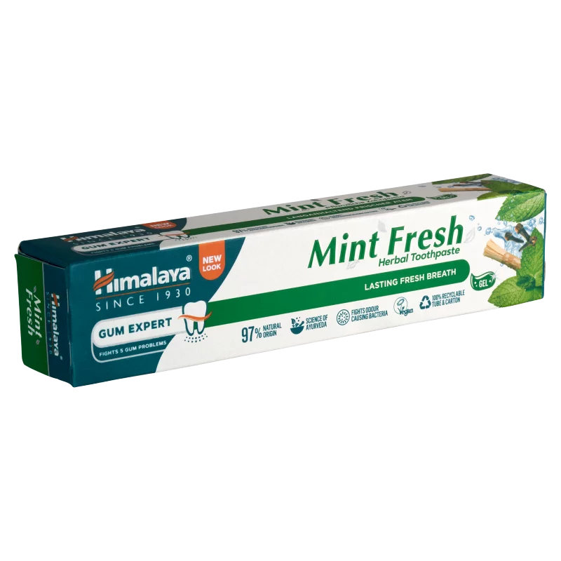 Himalaya Gum Expert Mint Fresh gyógynövényes fogkrémgél 75 ml