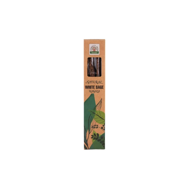 Namaste Füstölő 12db/cs India Naturals Fehér Zsálya