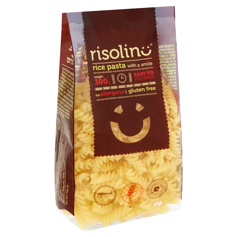 Risolino Fusilli természetesen gluténmentes rizstészta 300 g