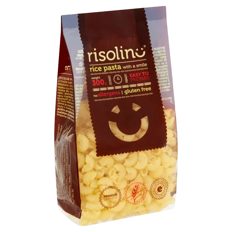 Risolino Macaroni természetesen gluténmentes rizstészta 300 g