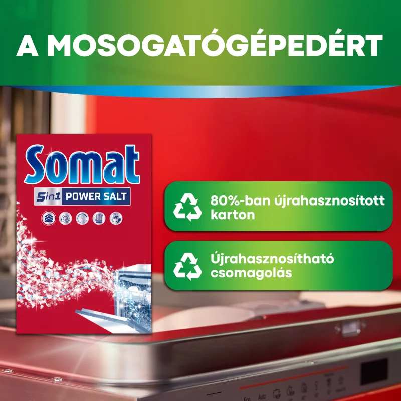 Somat Duo Power Experts vízlágyító só mosogatógéphez 1,5 kg