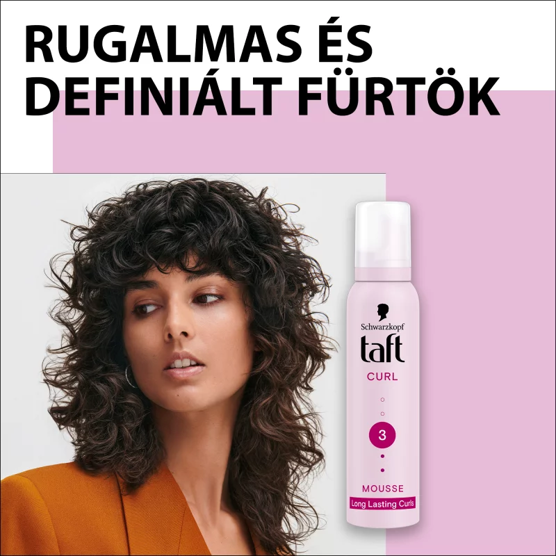 Taft Curl hajhab göndör haj formázásához 200 ml