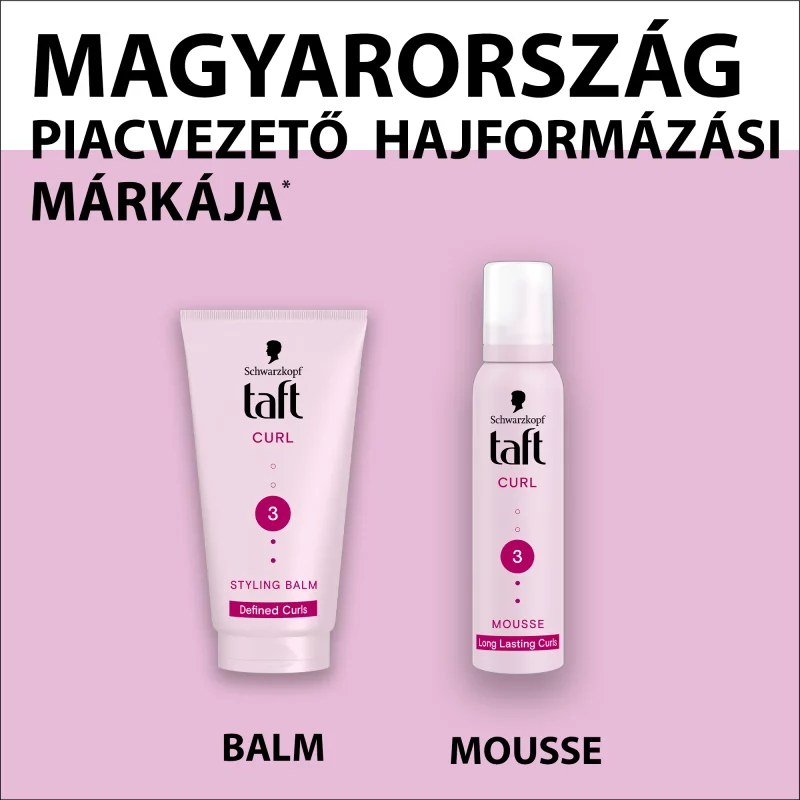 Taft Curl hajhab göndör haj formázásához 200 ml