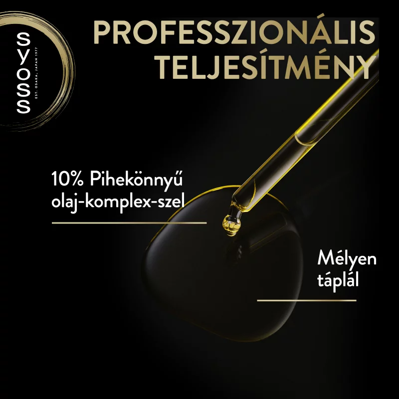 Syoss Intenzív Elixir nem-kiöblítendő hajolaj sérült hajra 100 ml