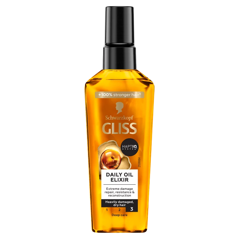 Gliss Daily Oil Elixir hajolaj, erősen sérült, száraz hajra 75 ml 