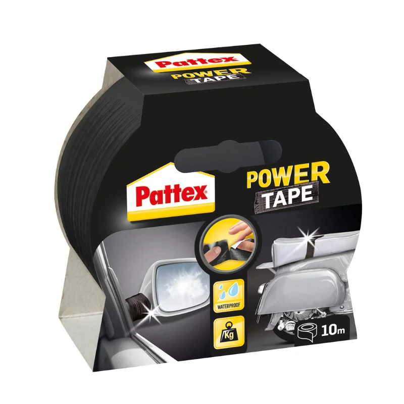 Pattex ragasztószalag 10m Power Tape fekete
