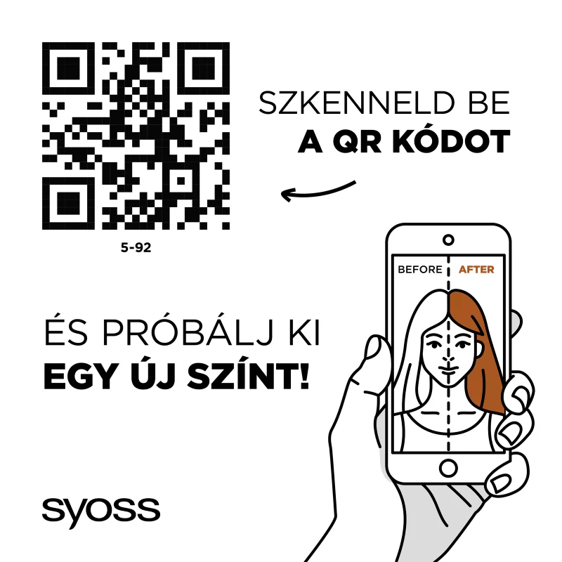 Syoss Oleo Intense tartós hajfesték 5-92 Ragyogó vörös