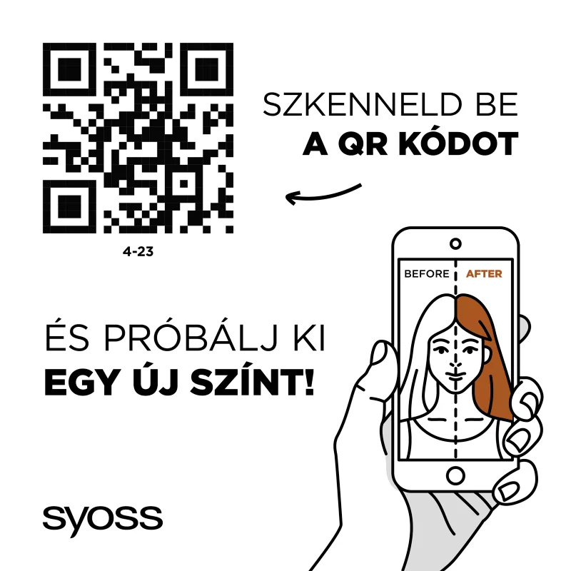 Syoss Oleo Intense tartós hajfesték 4-23 Burgundi vörös