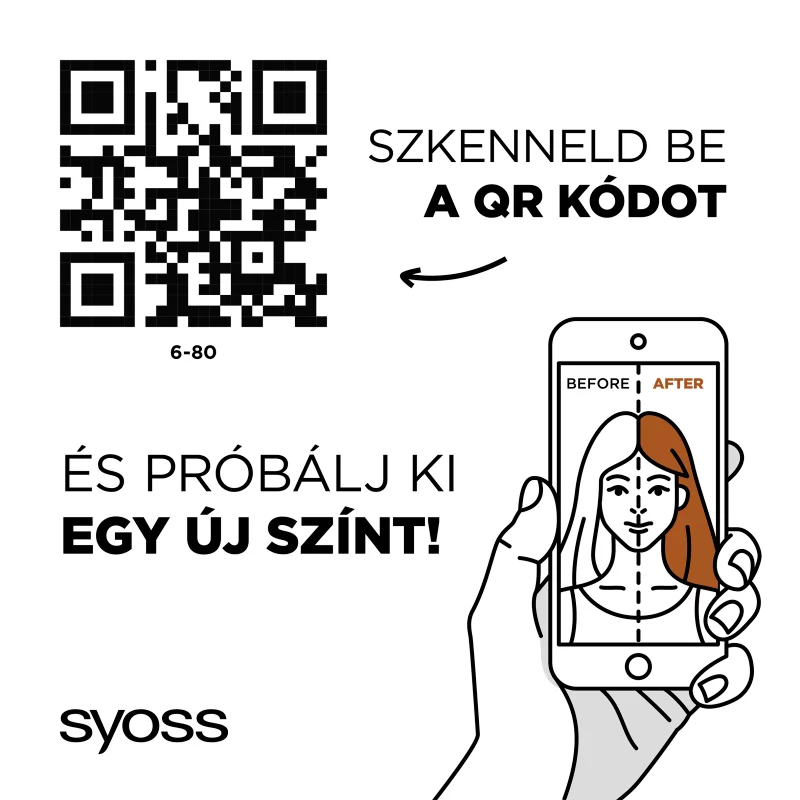 Syoss Oleo Intense tartós hajfesték 6-80 Mogyoró szőke