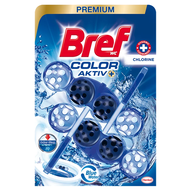 Bref Color Aktiv Chlorine WC frissítő 2 x 50 g