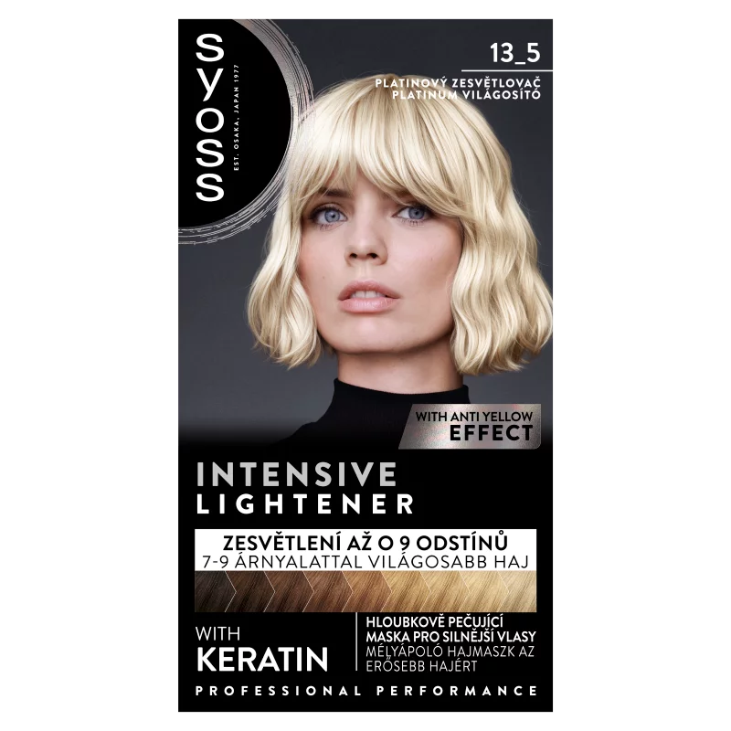 Syoss 13-5 platinum világosító mélyápoló hajmaszk