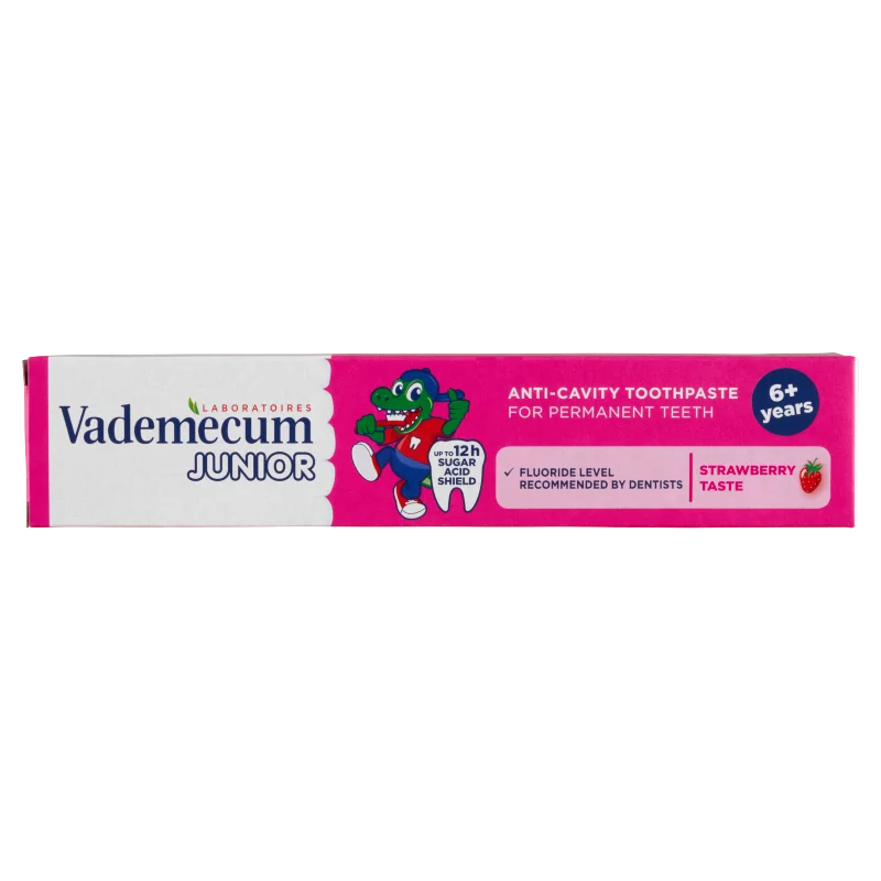 Vademecum Junior Eper 6+ fogkrém 75 ml