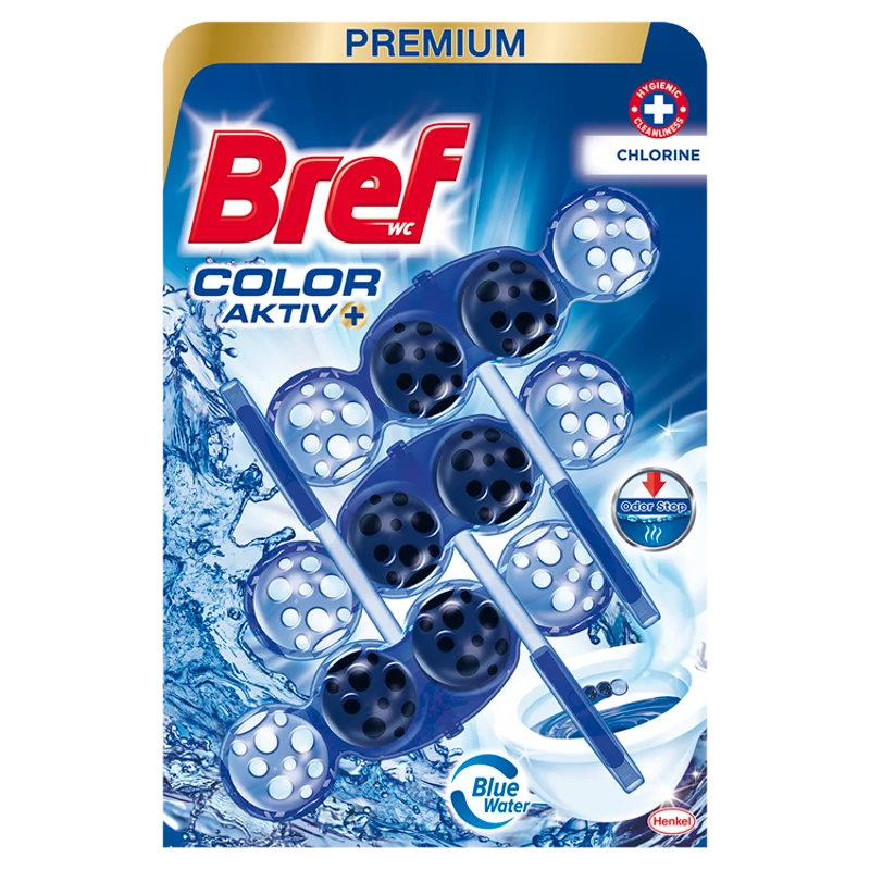 Bref Color Aktiv Chlorine WC frissítő 3 x 50 g