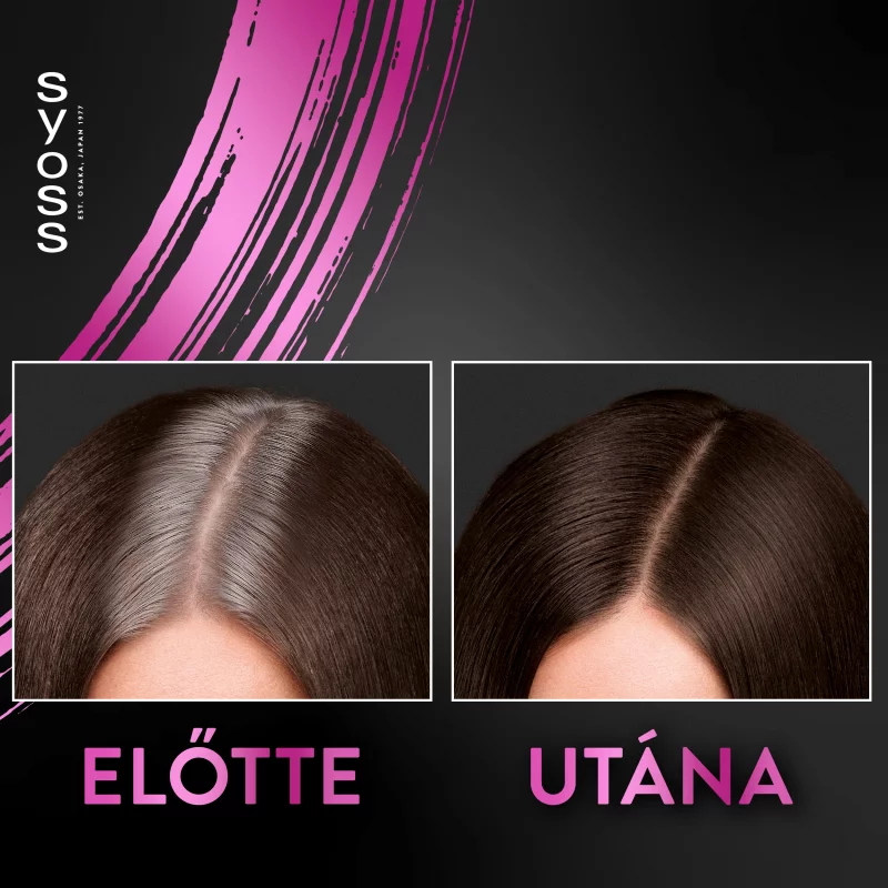 Syoss Root Retoucher ideiglenes lenövés-elfedő spray Sötétbarna 120 ml