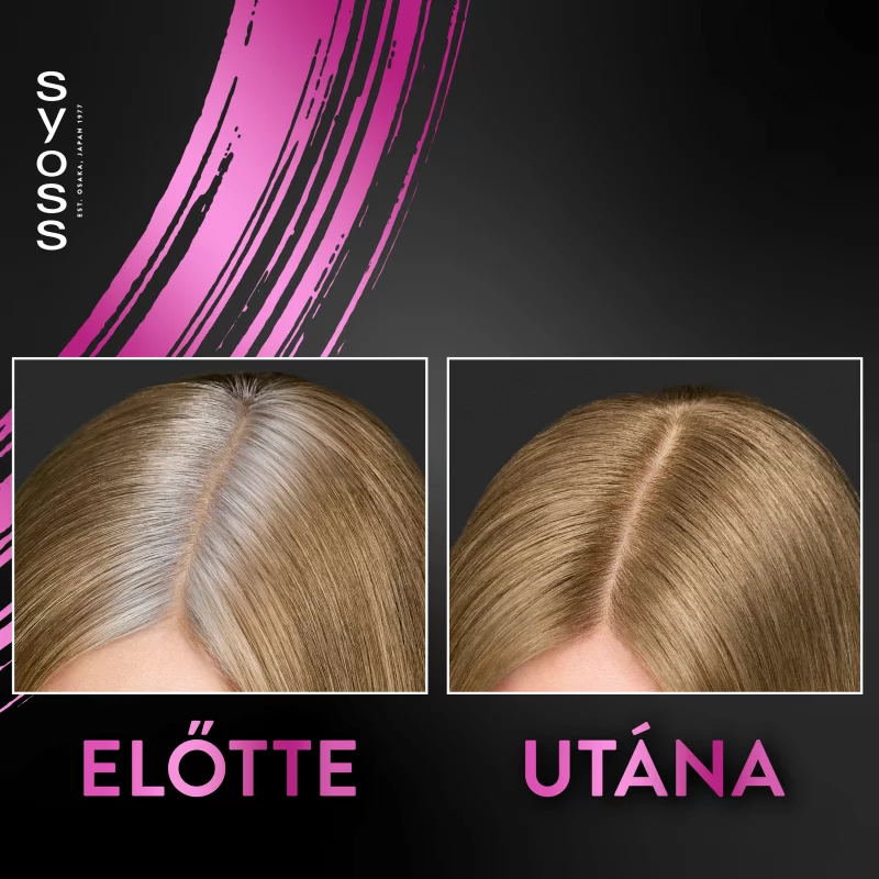 Syoss Root Retoucher ideiglenes lenövés-elfedő spray Sötétszőke 120 ml