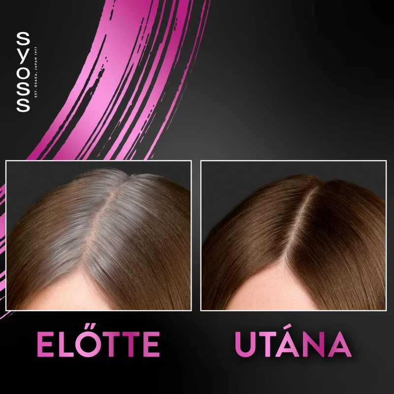Syoss Root Retoucher ideiglenes lenövés-elfedő spray Barna 120 ml